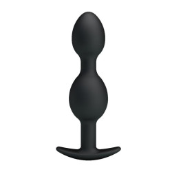 Pretty Love Plug Anal Pesado Color Negro