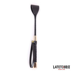 Fusta de Metal Dorado 30 cm