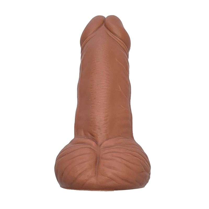 Pene con Testiculos Antiestres Mulato