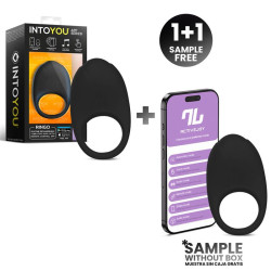 Pack 11 Ringo Anillo Vibrador con APP Unibody Negro