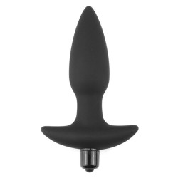 Plug Anal Fantasy Plug con Vibracion Negro