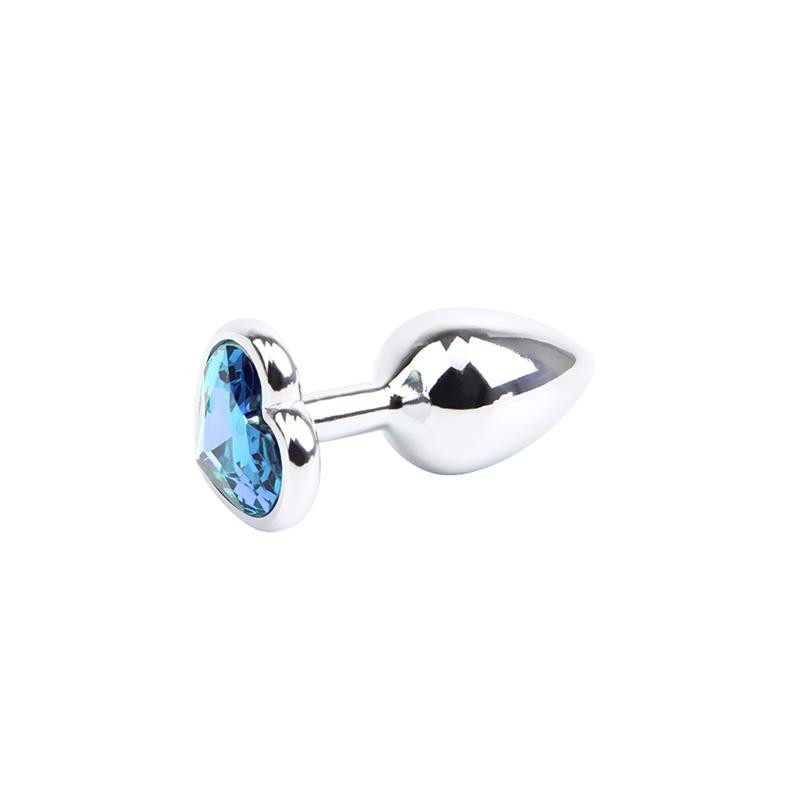 Plug Anal con Joya de Corazon Heart Gem