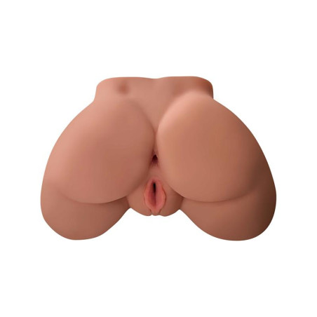Masturbador Perfect Ass Doble Orificio Caramel Skin