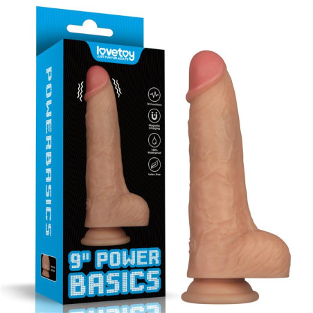 Power Basics Dildo con Vibracion 9