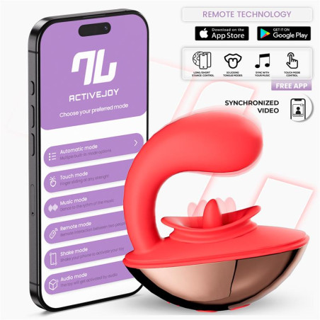Rondy Estimulador con Vibracion y Lengua con App
