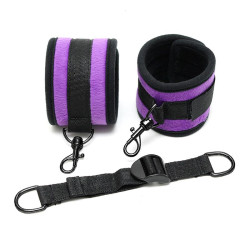 Esposas para Pies Correa Elastica Purpura