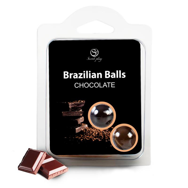 Set 2 Brazilian Balls Aroma a Chocolate