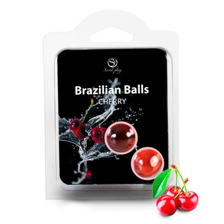 Set 2 Brazilian Balls Aroma Cereza