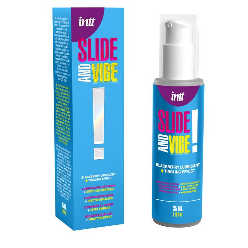 Lubricante Besable Base Agua con Efecto Vibracion 35ml