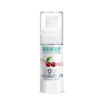 Vibrador Liquido Sabor Cereza 30 ml