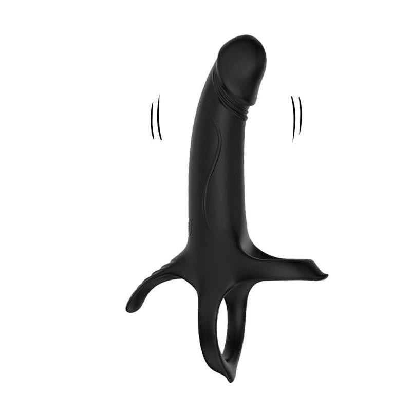 Dildo para Penetracion Doble con Vibracion