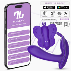 Wingy Estimulador Mariposa con APP Purpura
