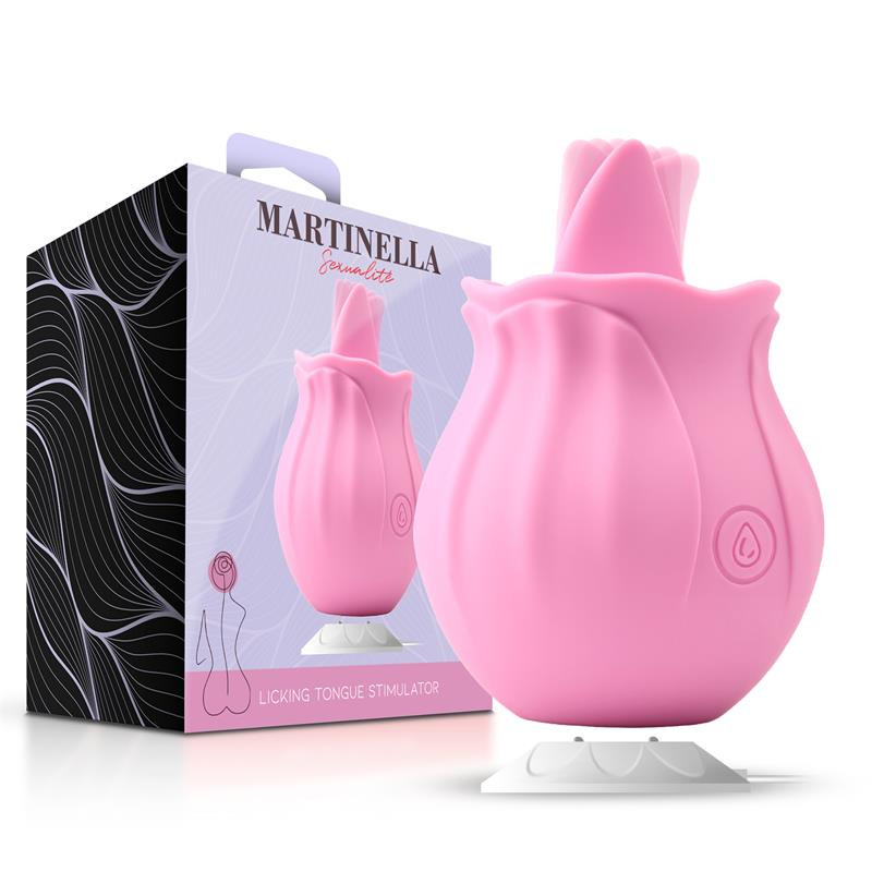 Rosa con Lengua Estimuladora USB