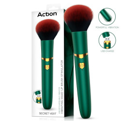 Secret Vert Estimulador Brocha de Maquillaje con Vibracion Verde