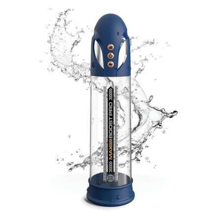 Masturbador Automatico Max Boost Pro Flow Azul