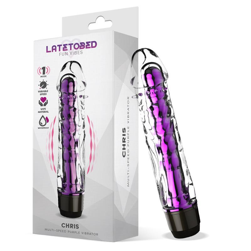 Chris Vibrador Multi Velocidad Purpura