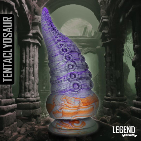 Tentaclyosaur Dildo Tentaculo Pulpo Silicona Liquida 20 cm
