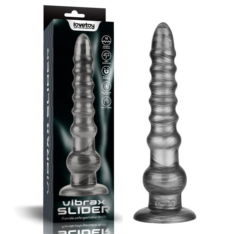 Vibrax Slider Dildo Anal con Vibracion King Sized 125