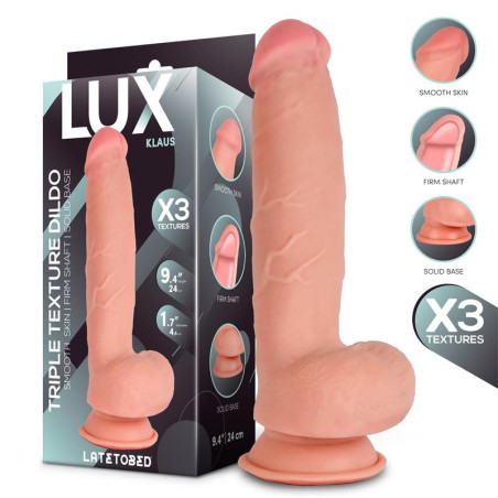 Klaus Dildo Triple Densidad con Testiculos 94