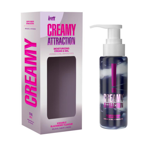 Crema y Gel Besable Sabor Mora 100 ml