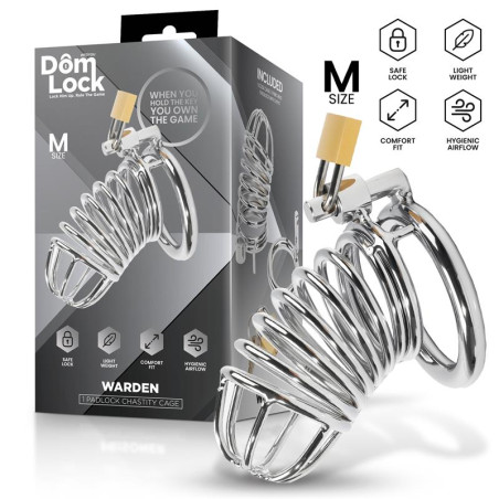 Warden Jaula para el Pene Talla M