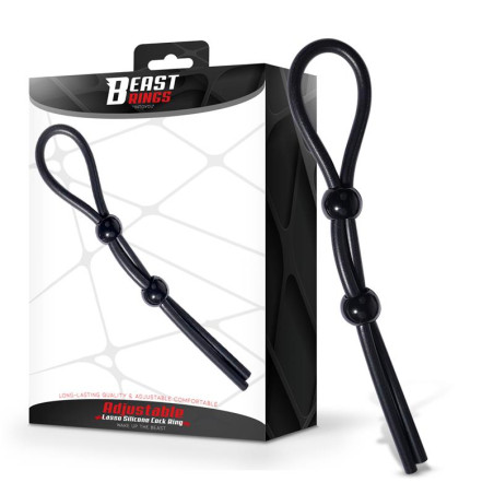 Lasso Anillo para el Pene Silicona Ajustable