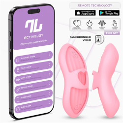 Laia Estimulador de Dedo con Calor y Funda con APP Rosa