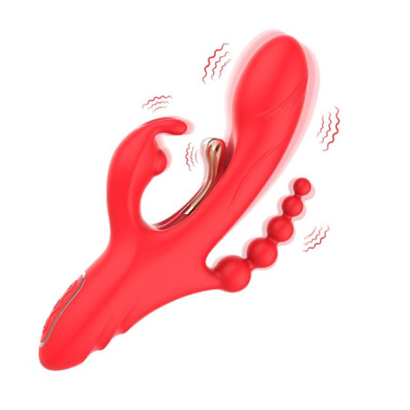 Vibrador Tickler con Cadena Anal