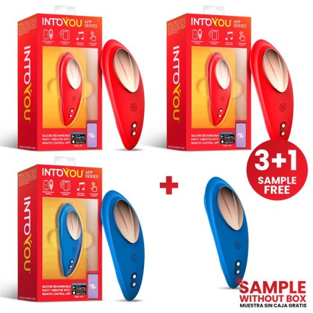 Pack 3 Muestra Vibrador de Braguitas con APP